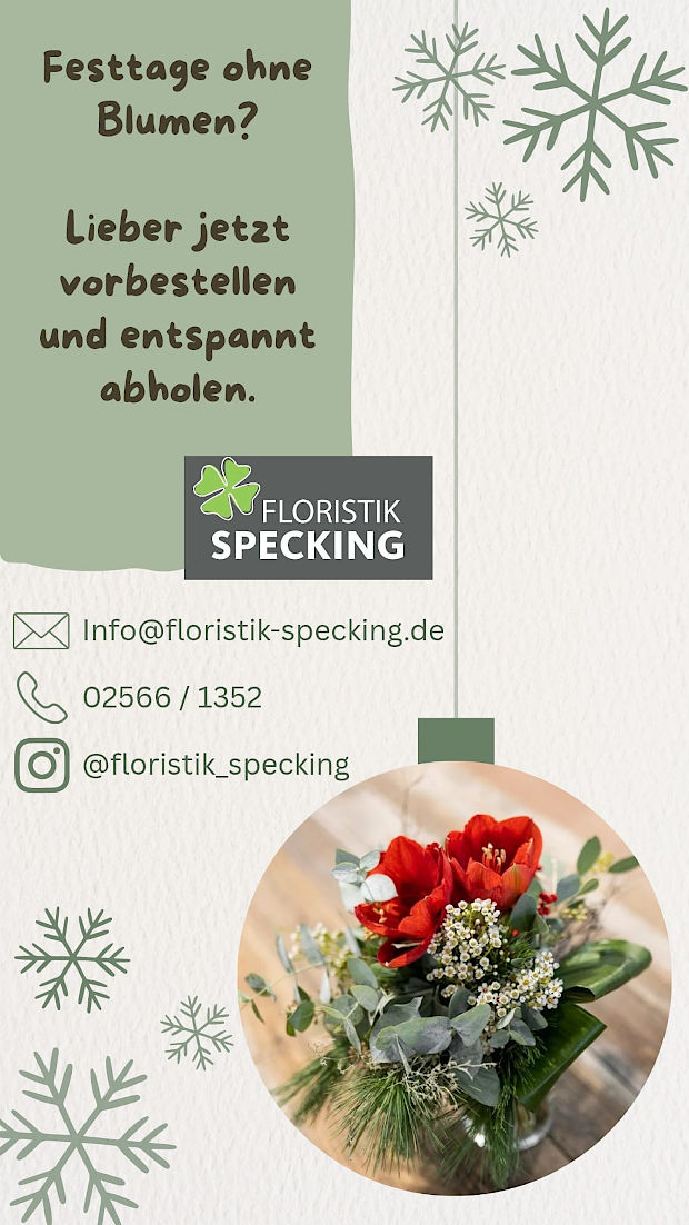 Vorbestellen zu Weihnachten